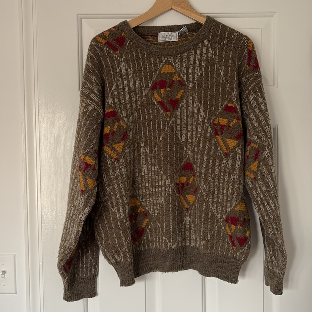 VTG grandpa sweater southwestern vibes by Sears men’s store large medium small